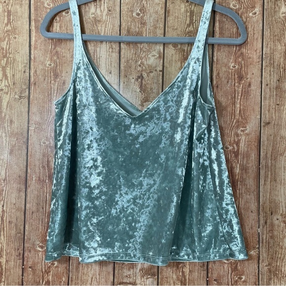 H&M women Crushed velvet strappy top size S - Picture 7 of 10